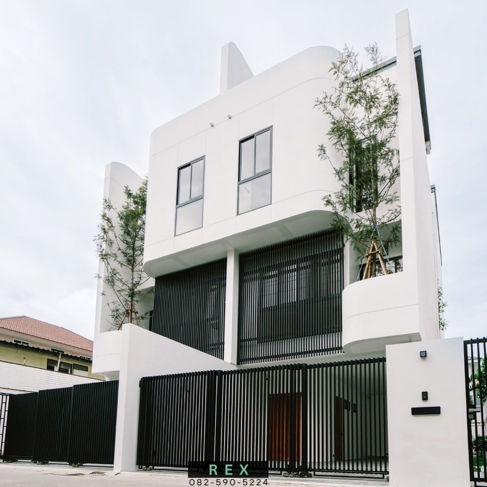 For SaleHouseOnnut, Udomsuk : For sale: Twin house, The Shade, Rom Ngao 101 - 3.5 floors, 50 sq m., near BTS Punnawithi