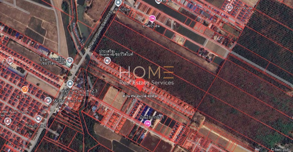 For SaleLandRayong : Land Nikhom Phatthana Soi 1 / (SALE) NEWC318