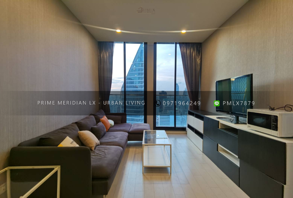 ให้เช่าคอนโดวิทยุ ชิดลม หลังสวน : Noble Ploenchit - Fully furnished high floor two bedrooms, Ready to move in, Prime location