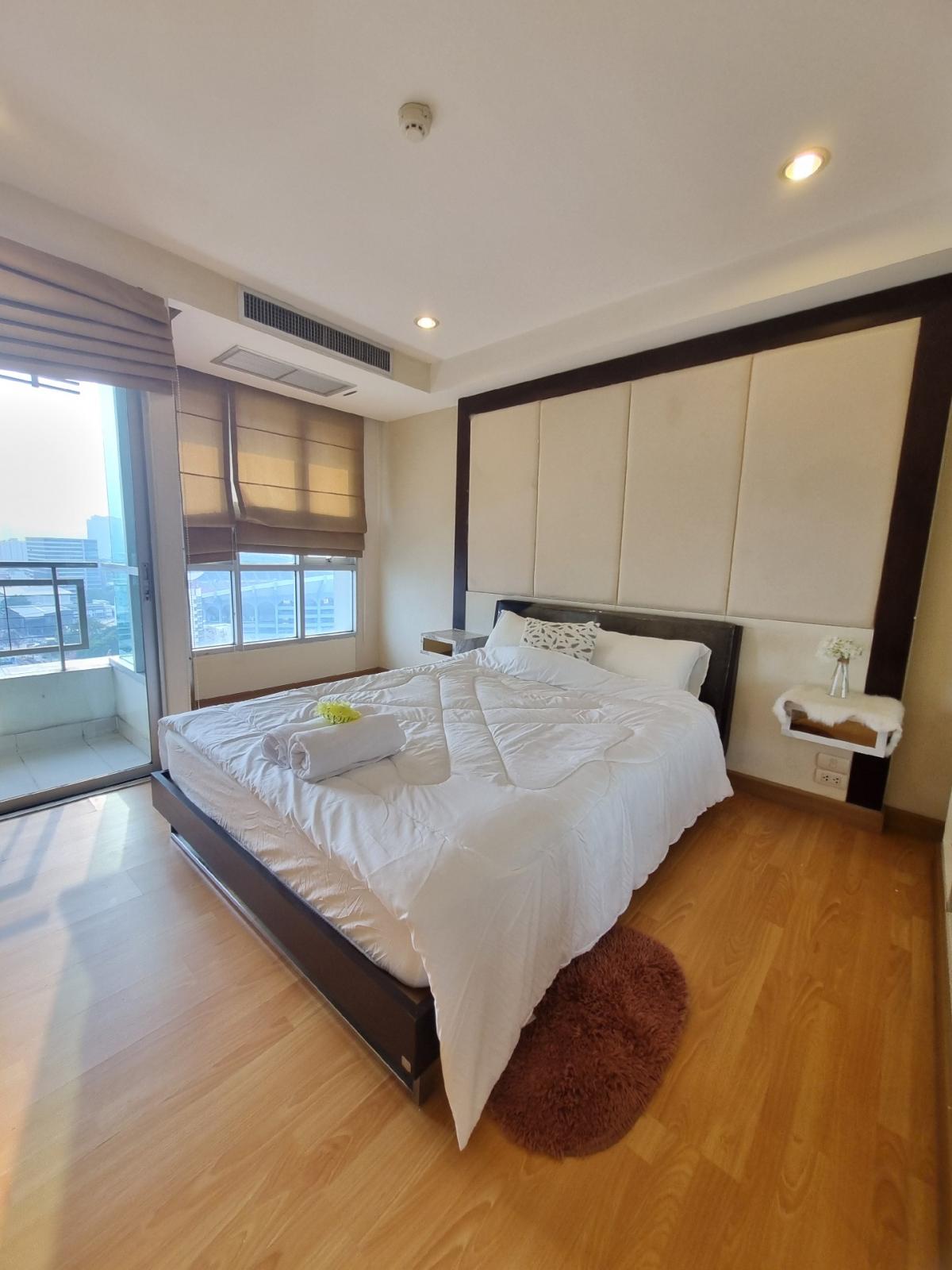 For RentCondoRamkhamhaeng, Hua Mak : Condo for rent, Inspire Place ABAC, Rama 9, 2 bedrooms, 2 bathrooms, cheapest‼️ Fully furnished room, ready to move in ✨ For rent, The Inspire Place ABAC, interested call 📲 0928242499Line paolin1