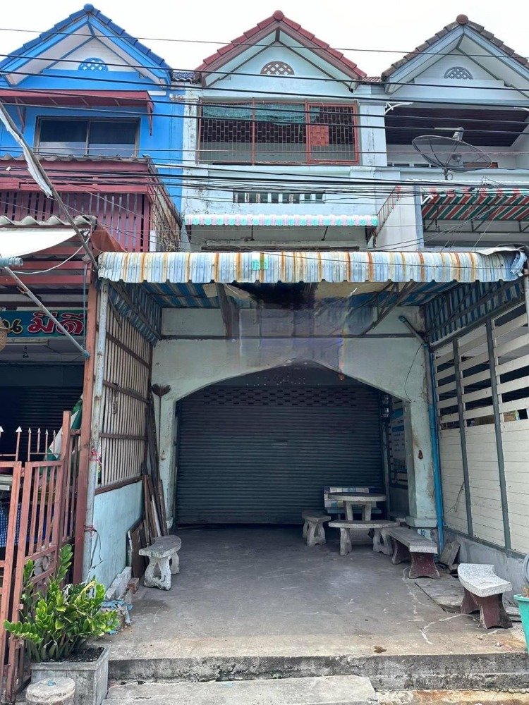 For RentShophouseSamut Prakan,Samrong : [G124469]🚩Commercial building for rent Baan Thienkasem (Baan Thienkasem) Theparak Road, Soi 98 #Commercial building near BTS Sri Duan Station