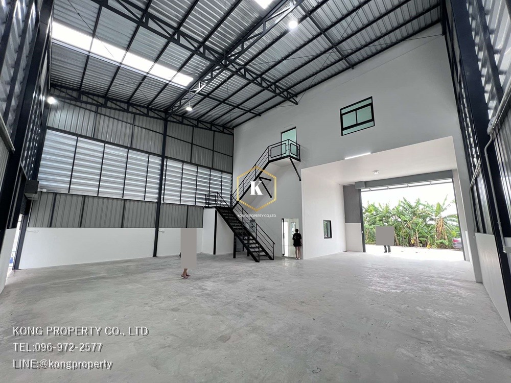 For SaleWarehousePathum Thani,Rangsit, Thammasat : For rent, for sale, newly built warehouse, purple zone, Lam Luk Ka, Khlong 4, Pathum Thani