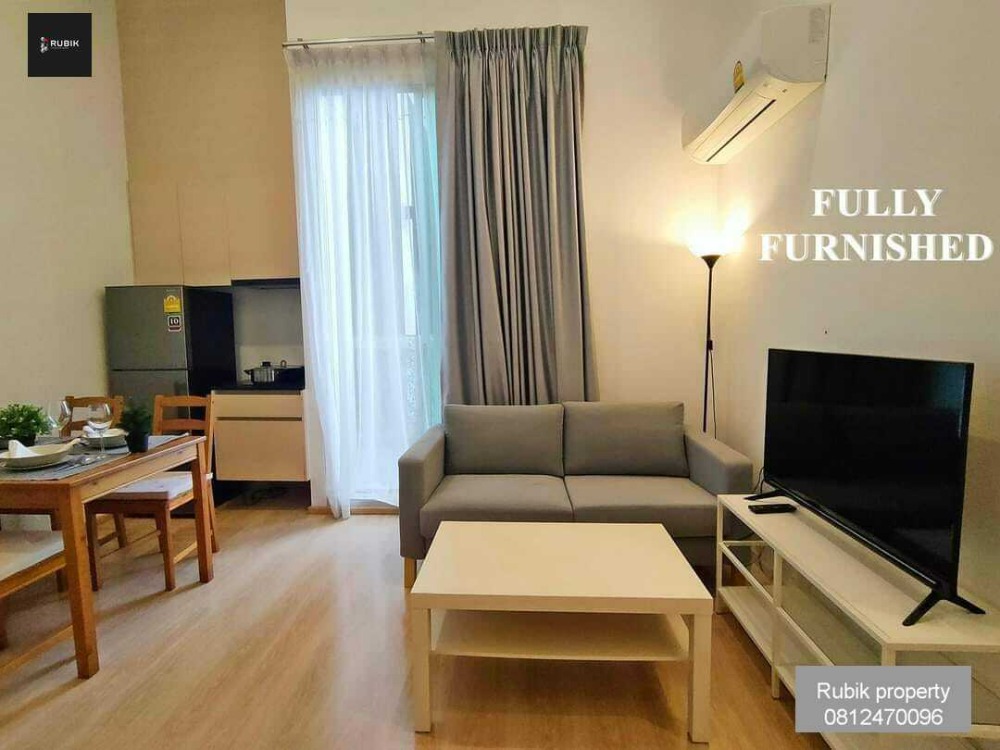 ให้เช่าคอนโดรัชดา ห้วยขวาง : ✨ For Rent: Spacious 2-Bedroom Condo at Noble Revolve Ratchada 2 🌟(RB331)