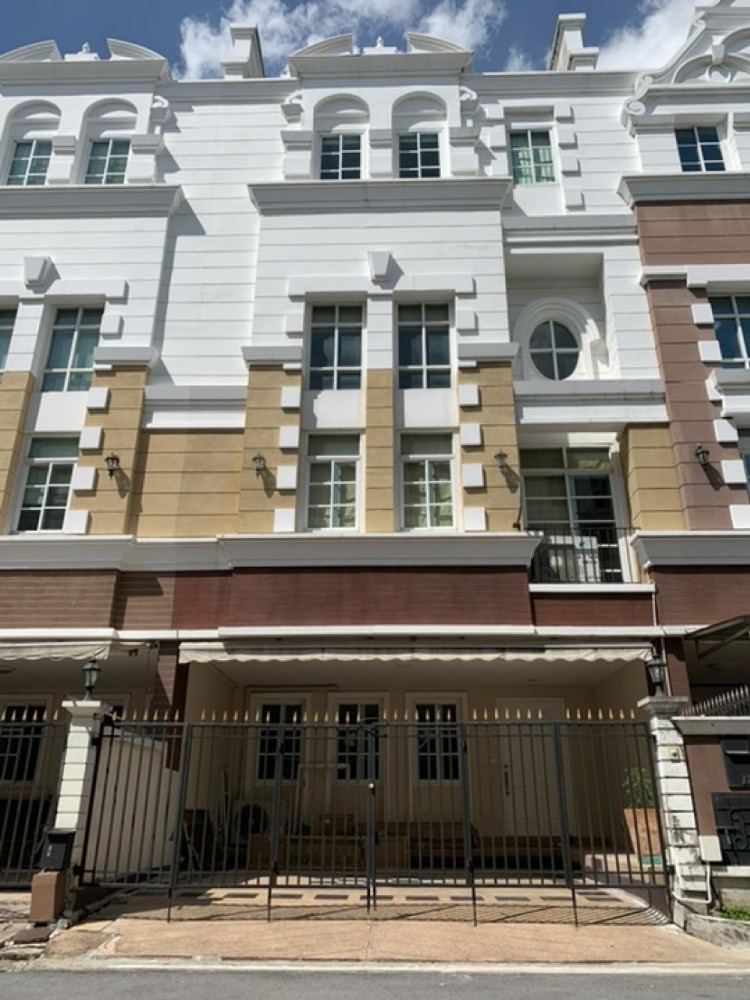 For RentTownhouseOnnut, Udomsuk : 4-storey townhouse Plus City Park Sukhumvit 101/1 Wachiratham Sathit