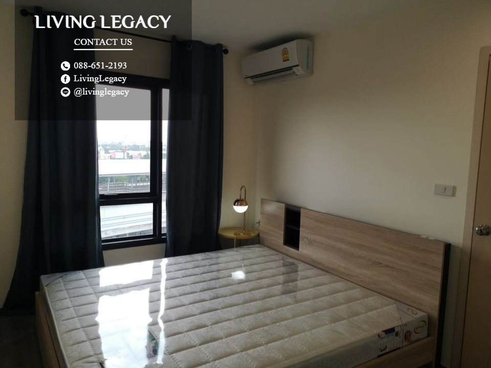 For RentCondoPattanakan, Srinakarin : LWT5AOFO Condo for rent Rich Park @ Triple Station 29 sq m. 11th floor line id : @livinglegacy