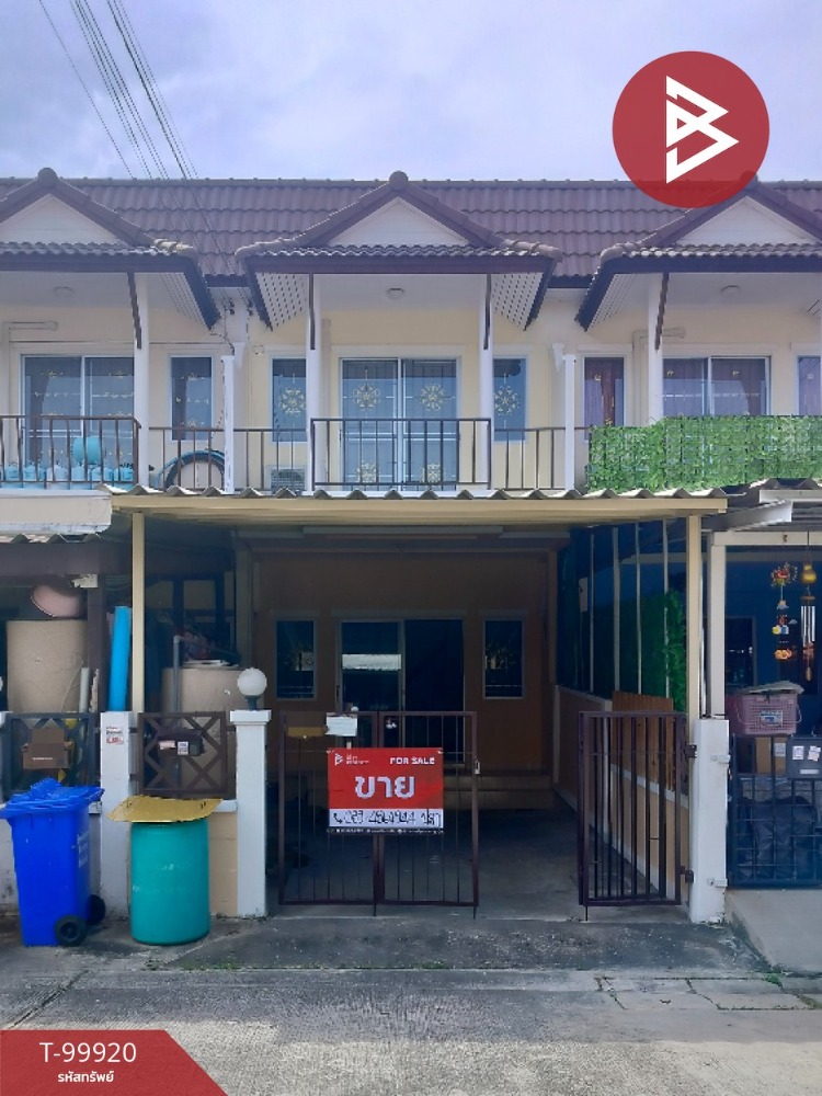 For SaleTownhouseSamut Prakan,Samrong : Townhouse for sale, Nakhon Thong City Village, Khlong A-Sia, Phraeksa Mai, Samut Prakan