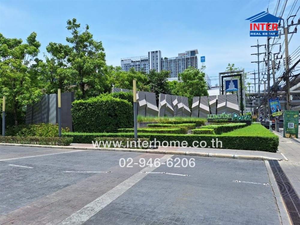 For SaleCondoRattanathibet, Sanambinna : Condominium 23.16 sq.m. Lumpini Park Rattanathibet - Ngamwongwan between Soi Rattanathibet 24 and 26, Rattanathibet Road, Mueang Nonthaburi, Nonthaburi