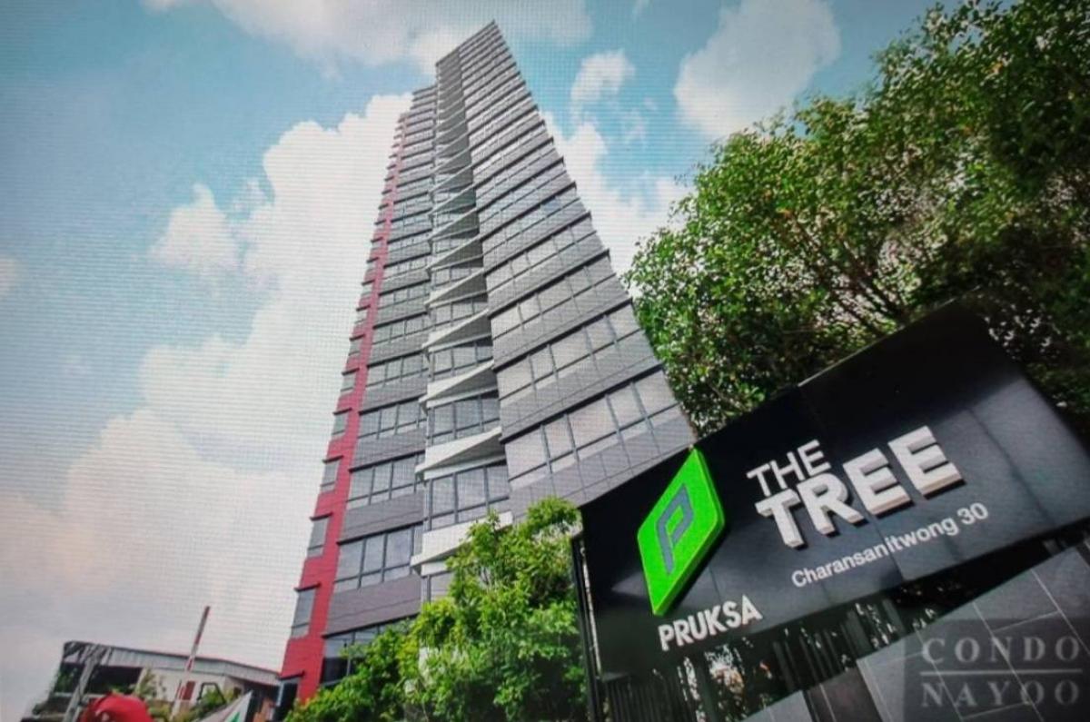 For RentCondoPinklao, Charansanitwong : For rent: The Tree Condo Charan 30, near the Blue Line BTS, ready to move in