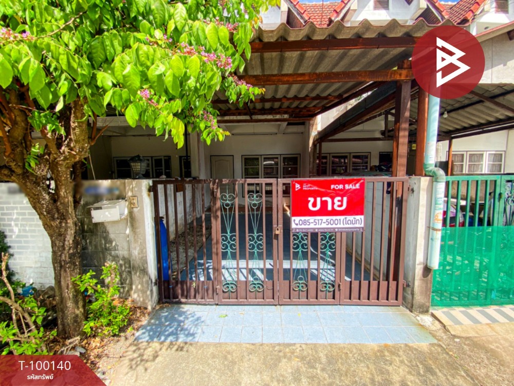 For SaleTownhouseLadkrabang, Suwannaphum Airport : Townhouse for sale, Wanarom Village, Chalongkrung 24, Lat Krabang, Bangkok