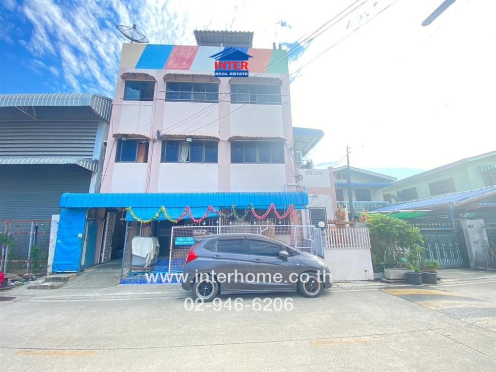 For SaleBusinesses for salePathum Thani,Rangsit, Thammasat : 3-storey dormitory, 47 sq m., dormitory, Soi Rangsit-Nakhon Nayok 42, near Future Park Rangsit, Rangsit-Nakhon Nayok Road, Lam Luk Ka Road, Mueang Pathum Thani, Pathum Thani