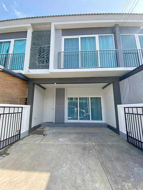 For RentTownhouseChiang Mai : Townhome for rent near Nakornpayap International School, No.5H506