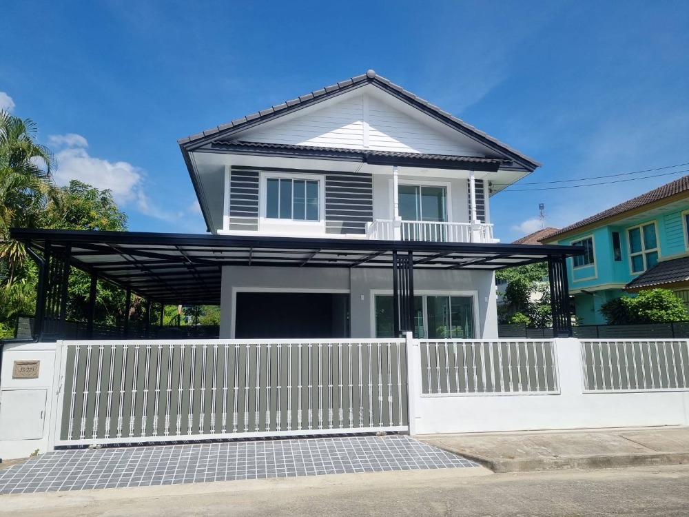 For SaleHousePathum Thani,Rangsit, Thammasat : Single house for sale, Pruksa Lada Village 1, Lam Luk Ka, Khlong Si, Rangsit, Lat Sawai, Phra Ong Chao Sai Sai Pracharat, Green Line, Khu Khot, Dream World, Sai Mai