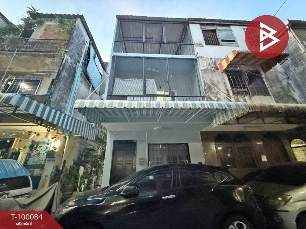 For SaleTownhouseRama3 (Riverside),Satupadit : Townhouse for sale, 3 floors, area 14.4 sq m, Yannawa, Bangkok