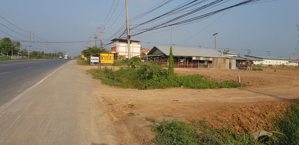 For SaleLandSaraburi : For sale: vacant land next to the road, prime location, Nong Khae District, Saraburi Province