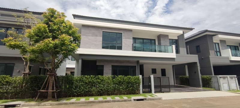 For RentHouseBangna, Bearing, Lasalle : For Rent Samut Prakan Single House The City Bangna Kanchanaphisek Road Bang Phli BRE23208