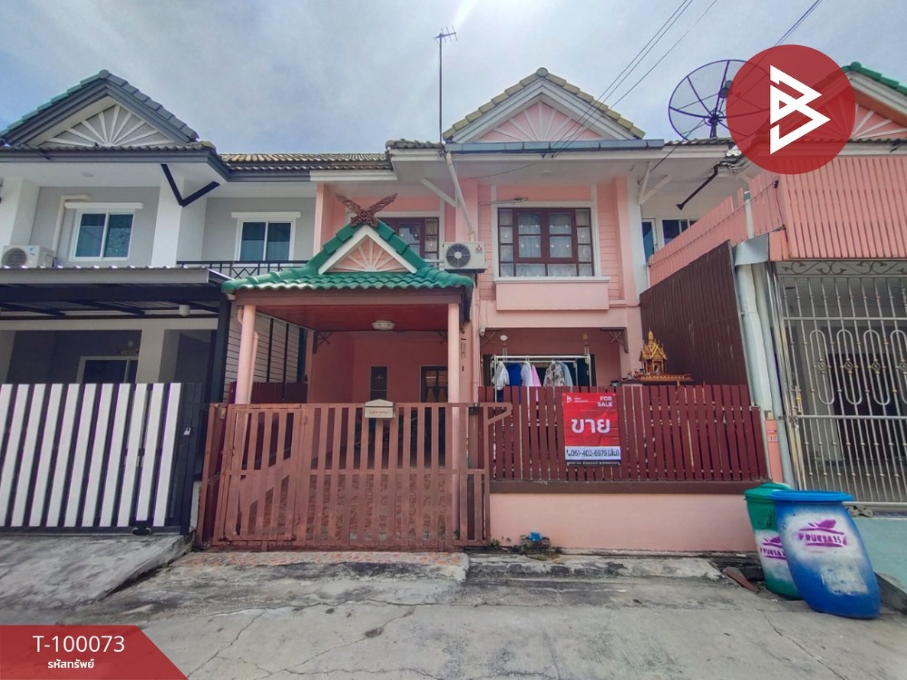 For SaleTownhouseSamut Prakan,Samrong : Townhouse for sale, Pruksa Village 15, Bang Phli-Tamru, Phraeksa Mai, Samut Prakan