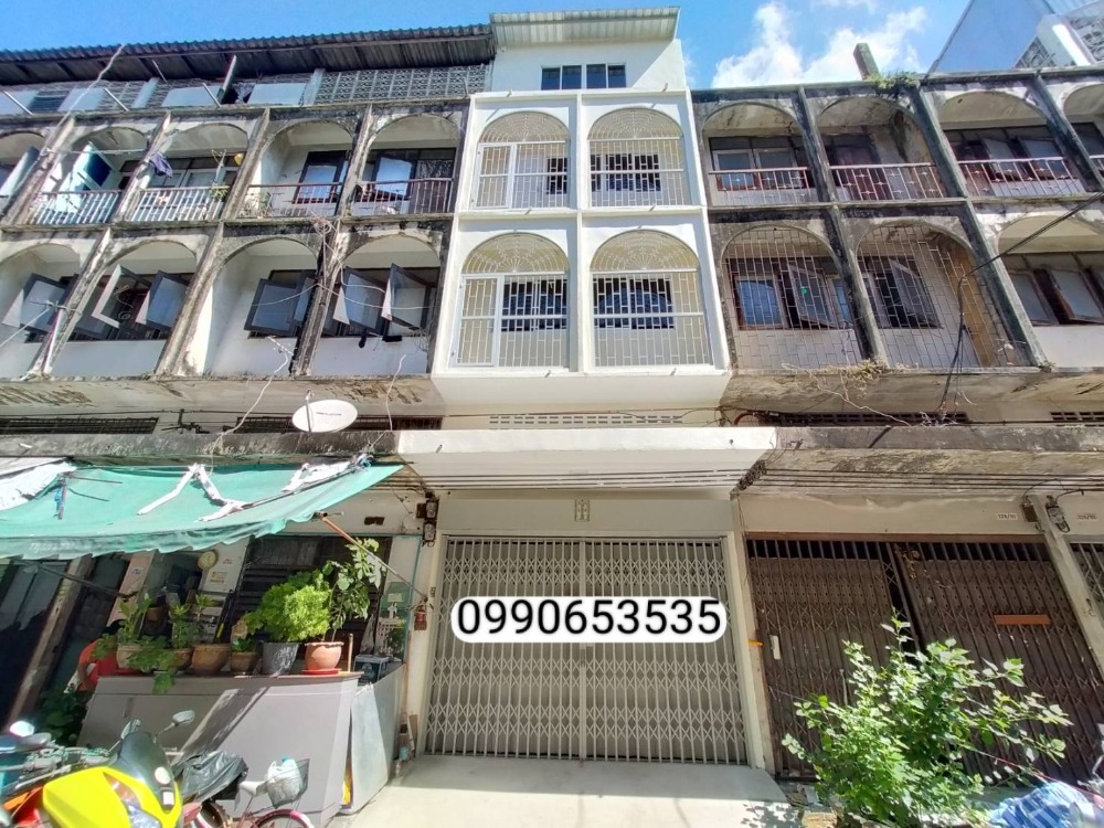 For RentTownhomeLadprao101, Happy Land, The Mall Bang Kapi : ⚡ For rent, 4-storey townhouse, Soi Lat Phrao 109, Intersection 3, near BTS, size 24 sq w. ⚡