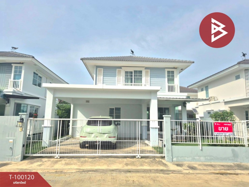 For SaleHousePhutthamonthon, Salaya : Single house for sale, Villaggio Pinklao-Salaya Village, Nonthaburi