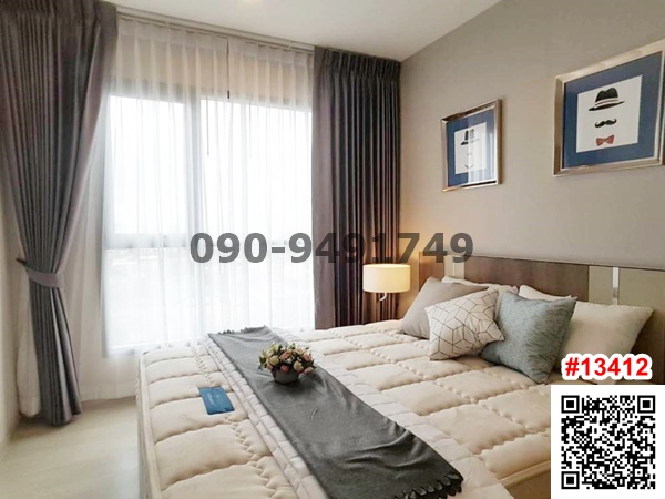 For RentCondoOnnut, Udomsuk : Condo for rent Life Sukhumvit 48, ready to move in, near BTS Phra Khanong