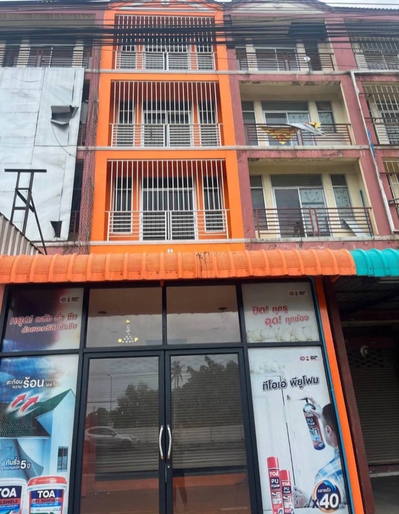 For RentShophouseRama5, Ratchapruek, Bangkruai : For rent: 4-storey shophouse on Ratchaphruek Road, suitable for business/office use, near the Purple Line, Kasemrad Hospital, Phranangklao Hospital, Design Village