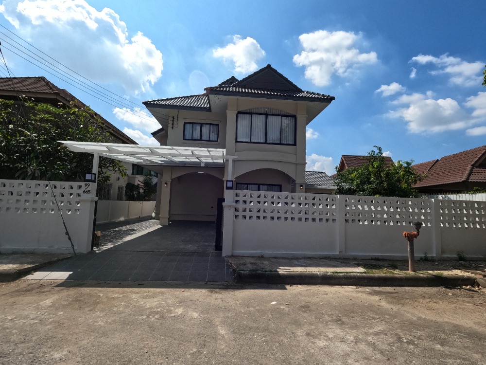 For SaleHouseChiang Mai : 07BH040 Two-storey detached house for sale, 4.9 million baht (transfer fee split in half)