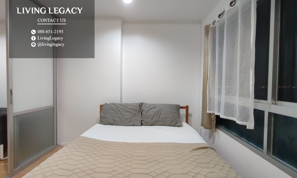 For RentCondoPattanakan, Srinakarin : LT47F9SY Condo for rent Lumpini Place Srinakarin - Huamark Station 26 sq m. 1st floor, Building B line id : @livinglegacy