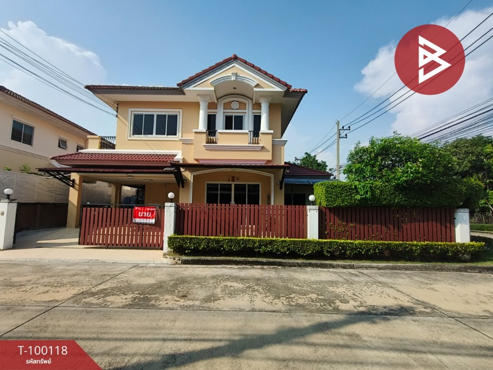 For SaleHouseMahachai Samut Sakhon : Single house for sale, The Grand Rama 2 Village (The Grand Rama 2), Phanthai Norasing, Samut Sakhon