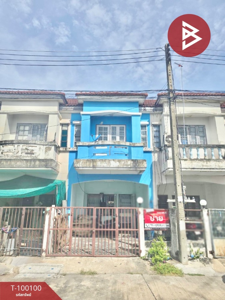 For SaleTownhouseSaraburi : Townhouse for sale, Samran Chai Niwet Village, Nong Khae, Saraburi