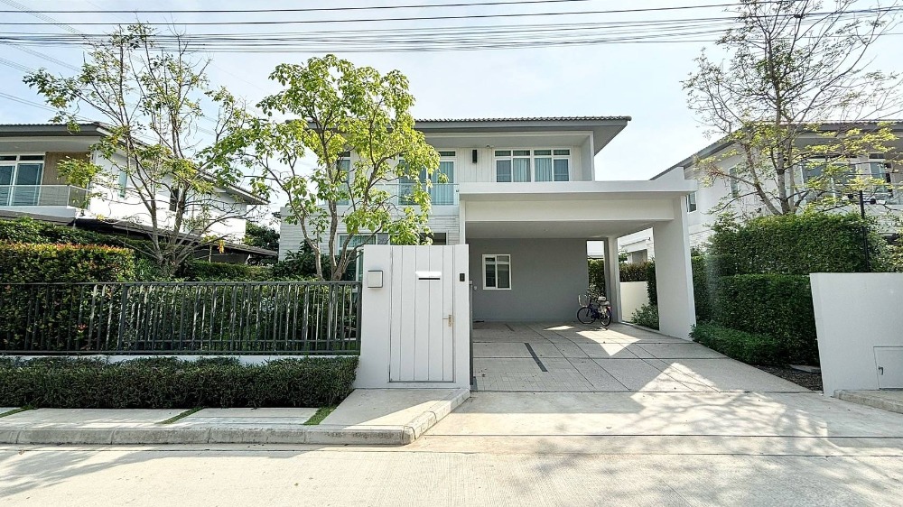 For RentHouseLadkrabang, Suwannaphum Airport : WW24431 For rent #Single house, Manthana Village, Bangna-Wongwaen, Soi Ramkhamhaeng 2 #Near Mega Bangna #Ramkhamhaeng 2 area