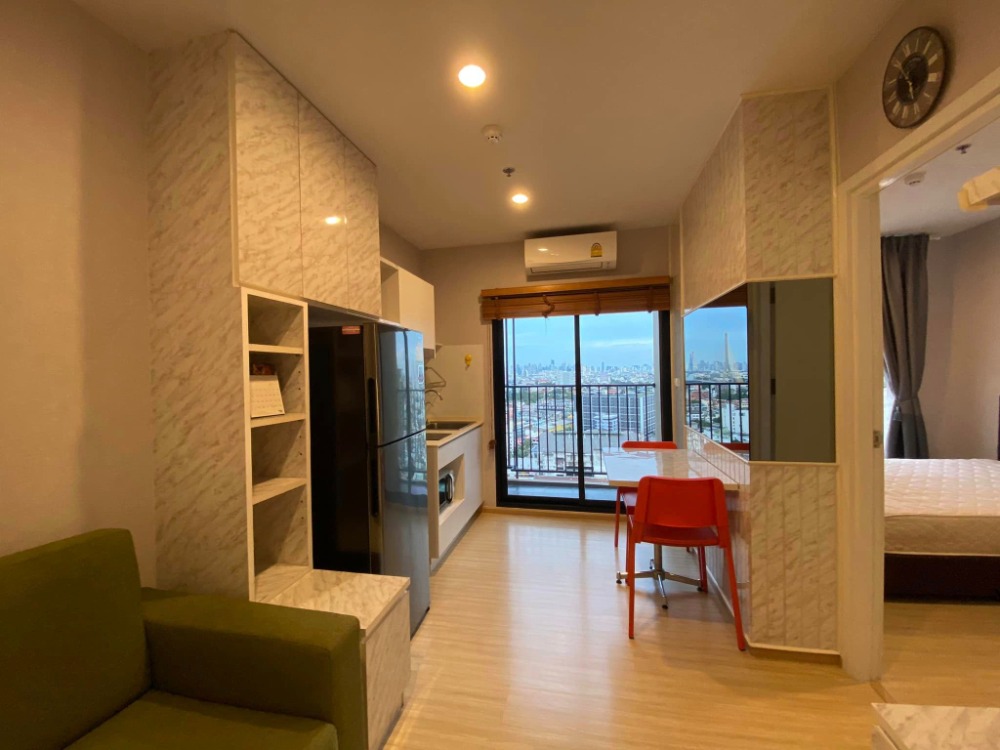 For RentCondoPinklao, Charansanitwong : 🌟 For rent Plum Condo Pinklao Station 💥 Rama 8 Bridge view 💖 Fully furnished and electric appliances, ready to move in 💖 Beautiful room, cheap price