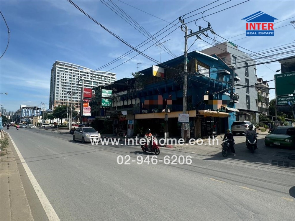 For SaleShophouseLadprao101, Happy Land, The Mall Bang Kapi : 3-storey commercial building, 20 sq m., commercial building, Soi Ramkhamhaeng 24, Intersection 24, Ramkhamhaeng Road, Srinakarin Road, Bang Kapi District, Bangkok