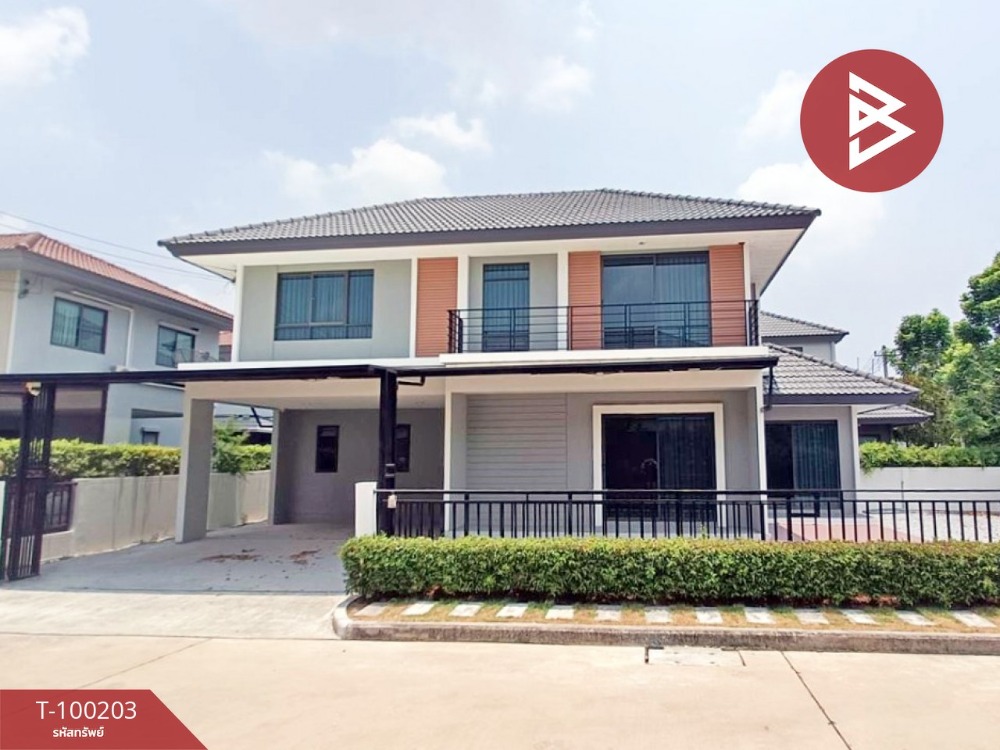 For SaleHouseChachoengsao : Single house for sale, Pave Village, Ban Pho-Chachoengsao (Pave Banpho-Chachoengsao), ready to move in