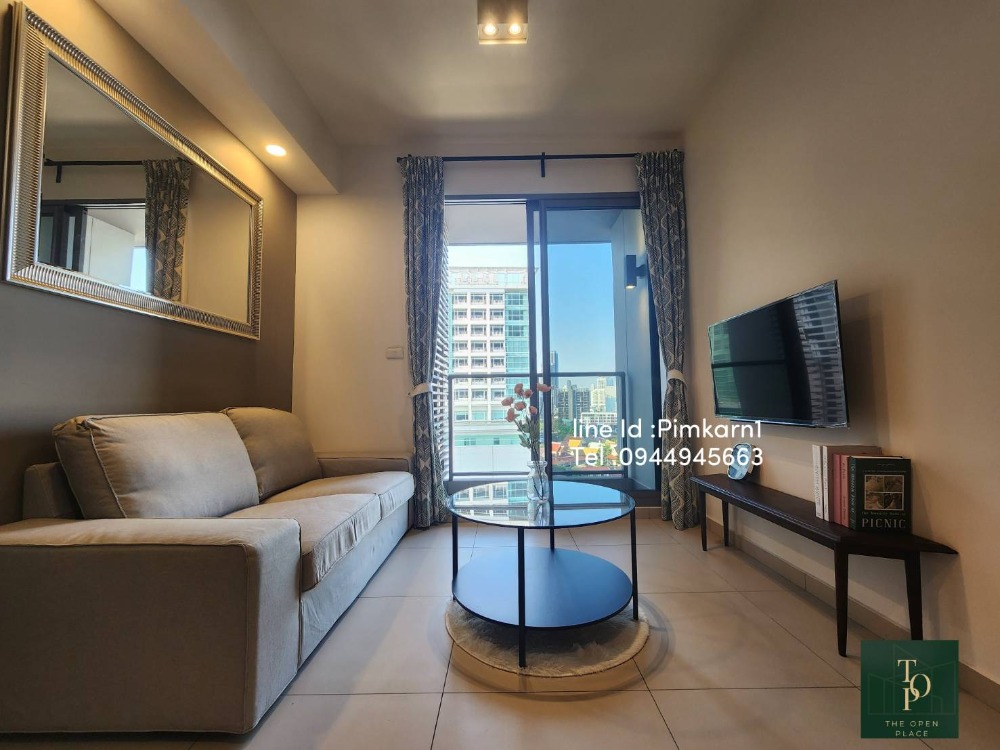 ให้เช่าคอนโดสุขุมวิท อโศก ทองหล่อ : The Lofts Ekkamai <<1 Bedroom For Rent>> 📍Location: 300m. to BTS Ekkamai :Fully Furnished