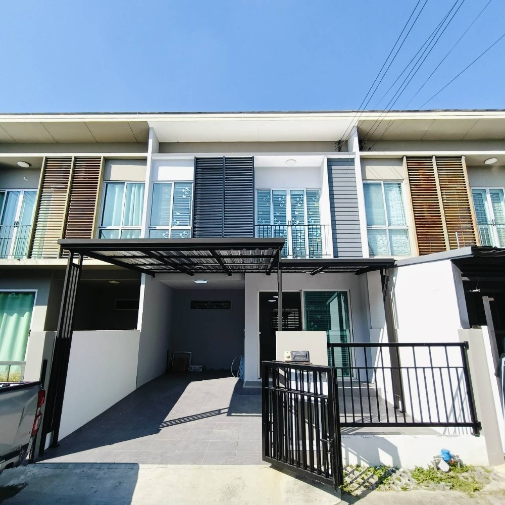 For SaleTownhouseRama5, Ratchapruek, Bangkruai : Townhouse for sale at a very low price, Pruksa Lite Lock Village, Rattanathibet, near Central Westgate