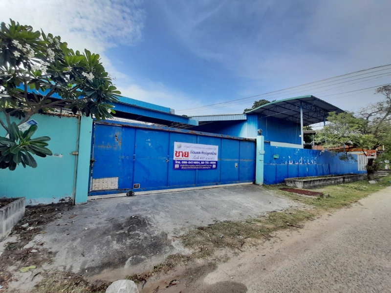 For SaleFactoryPattaya, Bangsaen, Chonburi : Factory/warehouse for sale, 1 rai 37 sq m, usable area 1,108 sq m, Map Pong Subdistrict, Pan Thong District, Chonburi Province