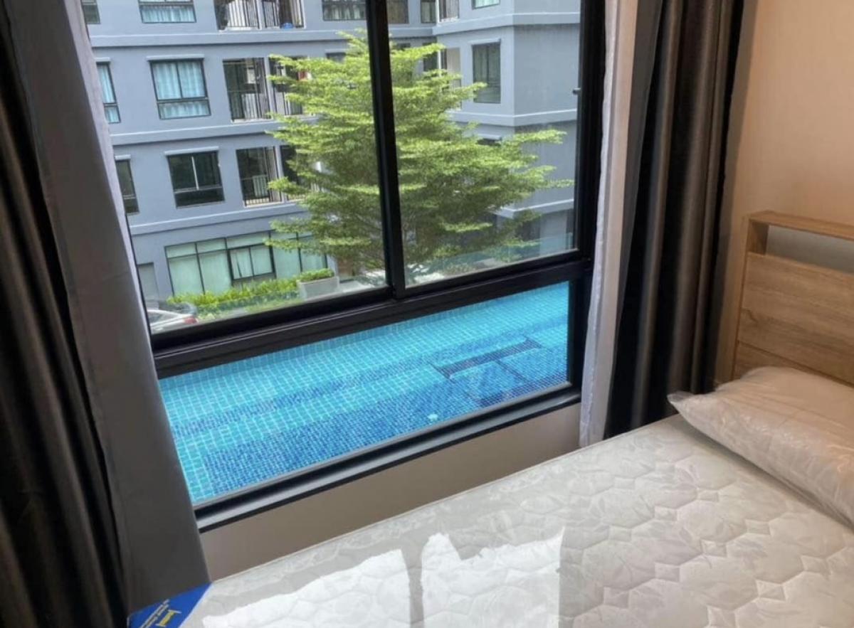 For RentCondoPattanakan, Srinakarin : 📌For rent, new room, beautiful, swimming pool view, washing machine included, low price, electricity 8,500.-/month. Hurry!!! The room will go quickly. Tel. 062-3912496