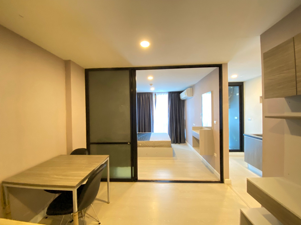 For RentCondoMin Buri, Romklao : For rent: The Cube Plus #Minburi, Minburi Intersection, near Minburi Market, on the main road, ready to move in, very attractive price