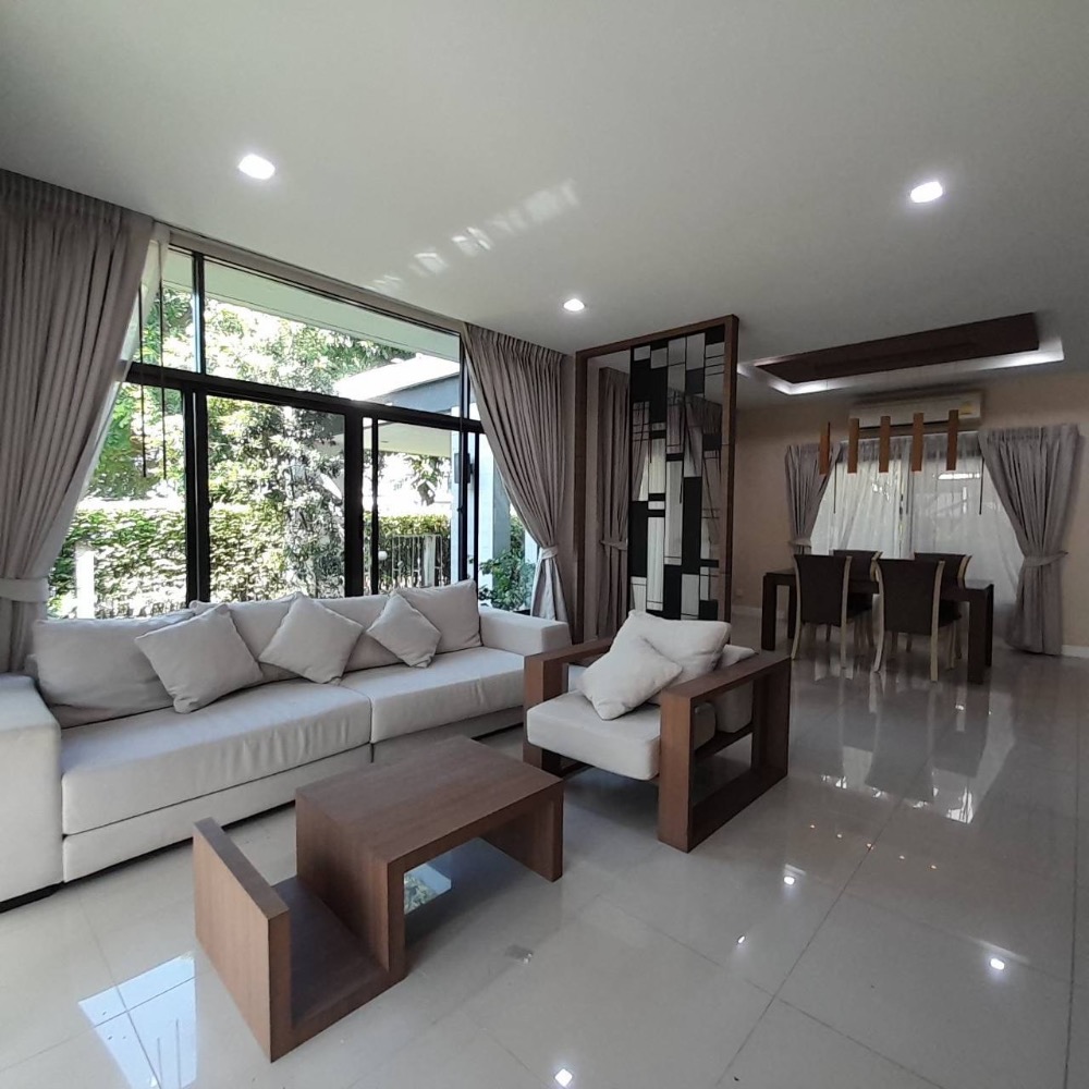 For RentHouseLadkrabang, Suwannaphum Airport : 📣🏡🌟House for rent, Setthasiri On Nut - Srinakarin project, beautifully decorated, good location, convenient travel