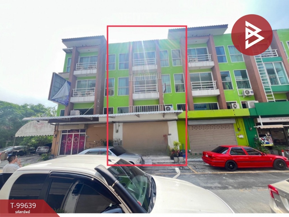 For SaleShophouseNakhon Pathom : Commercial building for sale, 3.5 floors, area 16.7 sq w, Sam Phran, Nakhon Pathom