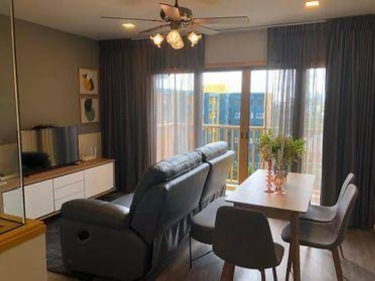 For SaleCondoOnnut, Udomsuk : For sale, 57 sq m room, 2 bedrooms, 2 bathrooms, in Soi Sukhumvit 50, near the expressway entrance, quiet atmosphere, project by Sansiri.