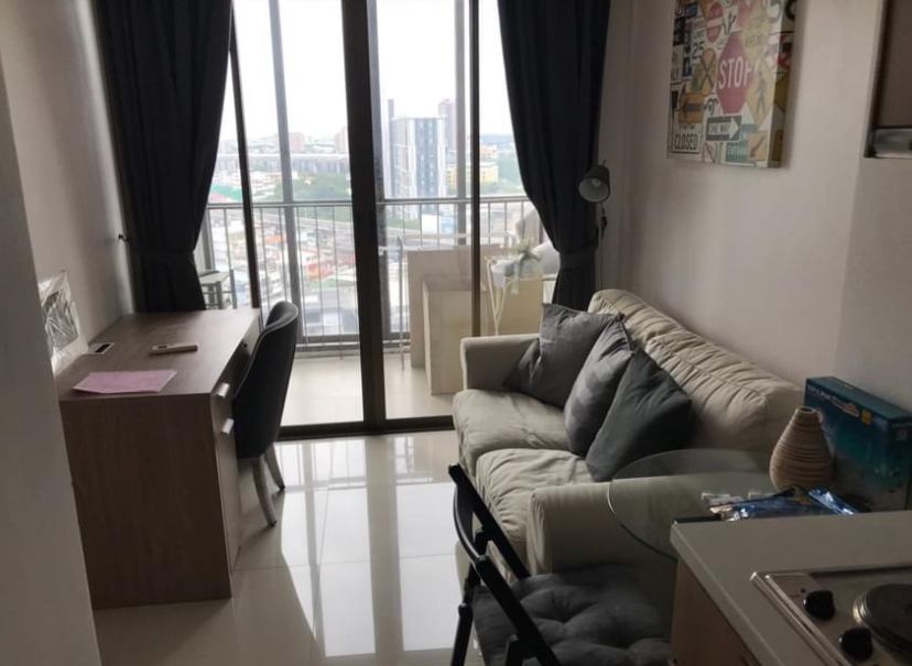 For RentCondoOnnut, Udomsuk : Condo for rent, newly renovated, Ideo Mix Sukhumvit 103, spacious room, near BTS Udomsuk, walkable