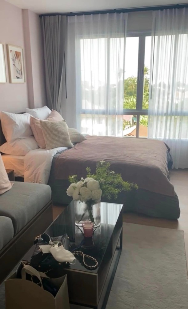 For RentCondoPinklao, Charansanitwong : 🌟For rent, D Condo Thar-Charan 💖Fully furnished and electrical appliances, ready to move in💖Beautiful room, cheap price💥With washing machine