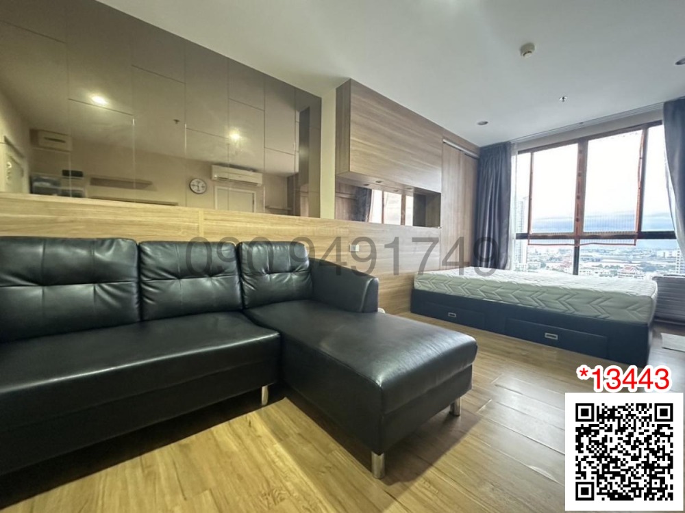 For RentCondoBang Sue, Wong Sawang, Tao Pun : Condo for rent: The Tree Interchange, 18th floor, Building B, Chao Phraya River view