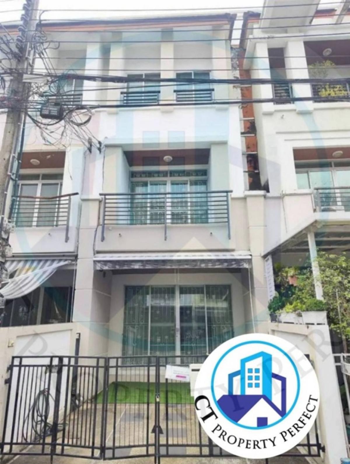 For RentTownhouseRamkhamhaeng, Hua Mak : Townhouse for rent, Baan Klang Muang, The Paris, Rama 9-Ramkhamhaeng 🏡🎉🎊