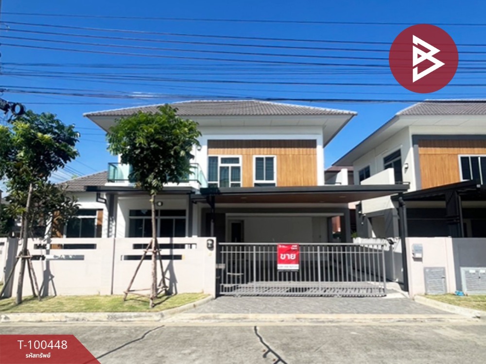 For SaleHouseSamut Prakan,Samrong : Single house for sale, Villa Nova Village, Theparak, Samut Prakan