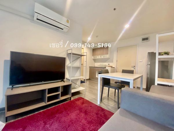 For RentCondoSamut Prakan,Samrong : Rent The Trust Condo @ BTS ERAWAN, corner room, garden, garden and wind train. Very good. There are no buildings with furniture. The central part is full. Condo, electric train / call 099-149-5164