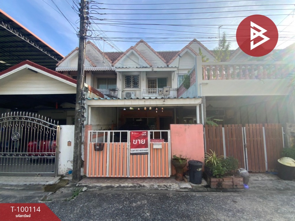 For SaleTownhouseNawamin, Ramindra : Townhouse for sale, Ratchathani Village 6, Sai Mai, Bangkok