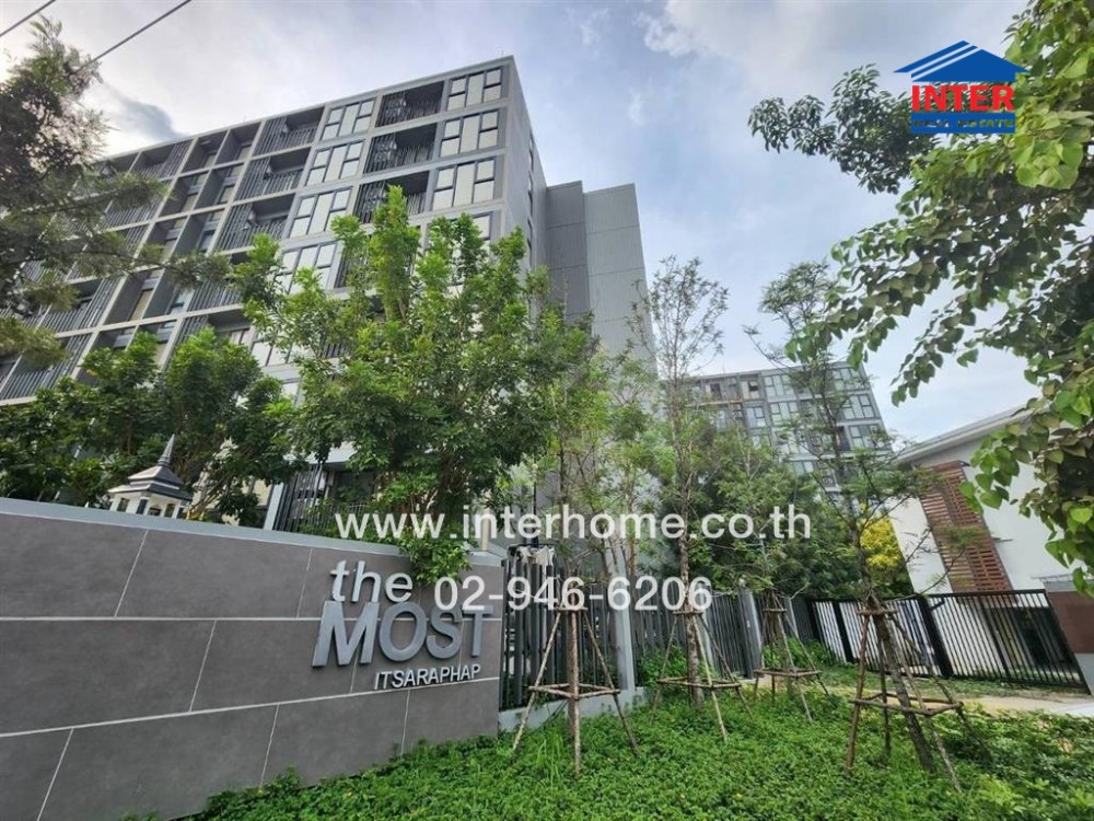 For SaleCondoWongwianyai, Charoennakor : Condominium 29.24 sq m. The Most Itsaraphap, Soi Itsaraphap 49, Itsaraphap Road, Bang Khun Non District, Bangkok