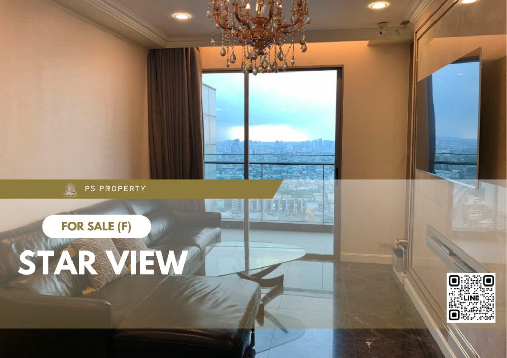 For SaleCondoRama3 (Riverside),Satupadit : Urgent sale 📍 Star View 📍 2 bedrooms, 2 bathrooms, fully furnished, including built-ins.