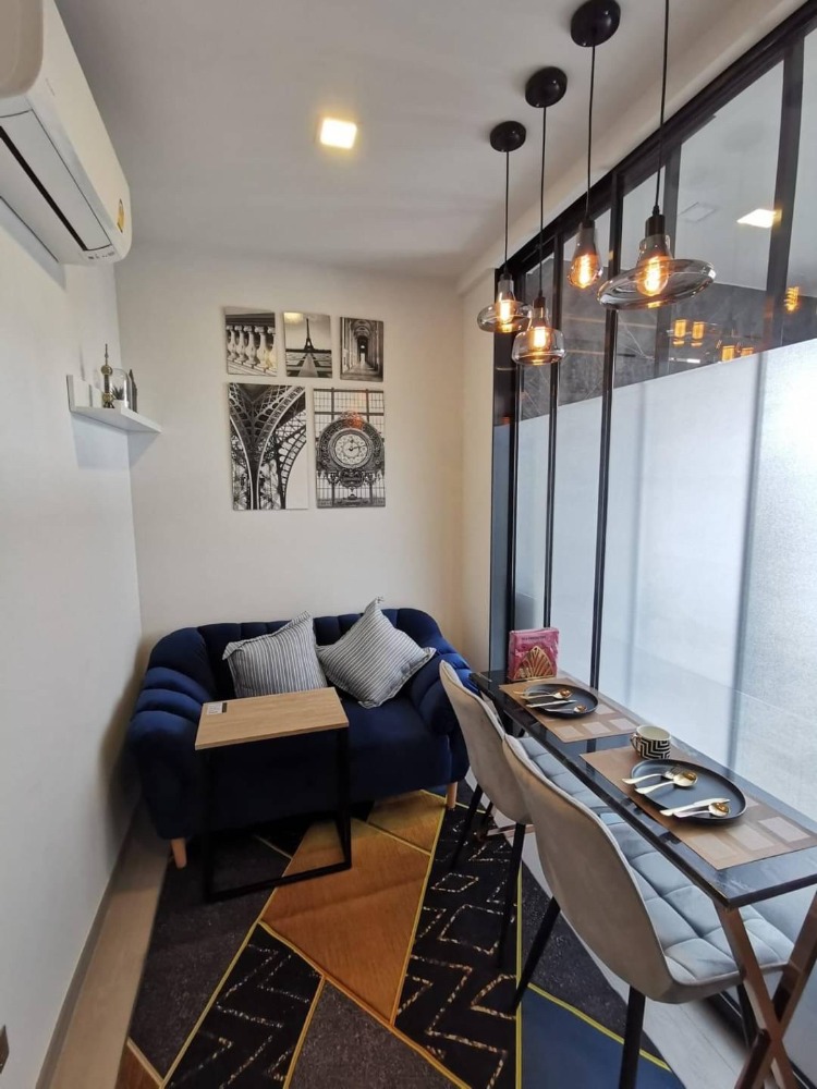 For RentCondoRama9, Petchburi, RCA : For rent “One 9 Five“ beautiful room, luxury condo in the heart of Rama 9